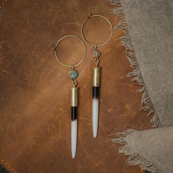 Yellowstone Beth Dutton Quill Hoop Earring