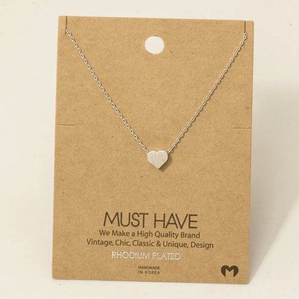 Dainty Heart Necklace