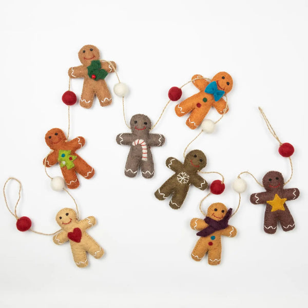 Gingerbread Man Garland