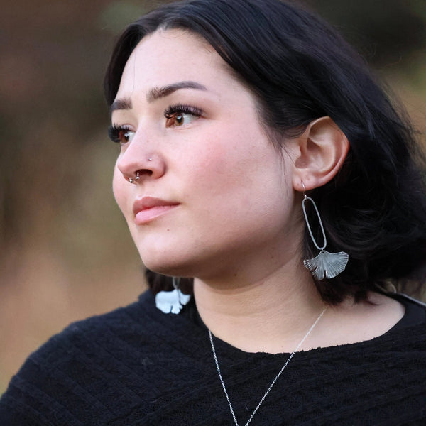 Ginkgo Earrings