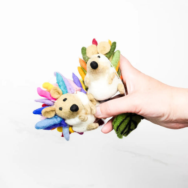 Rainbow Hedgehog Garland