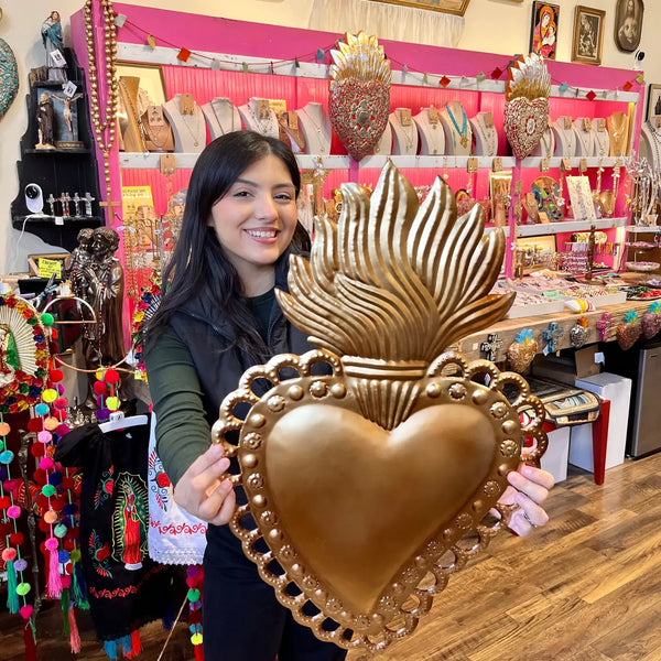 Xl Brass Sacred Heart