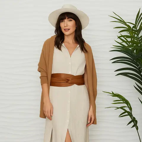 Toffee Wrap Belt