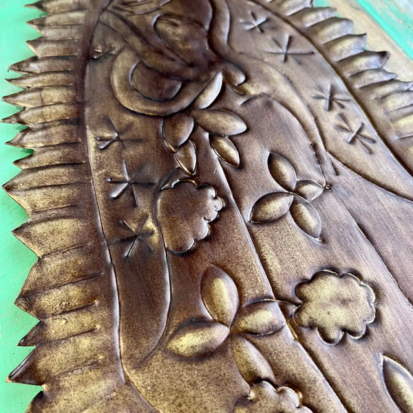 Big Olg Tin Wall Hanging