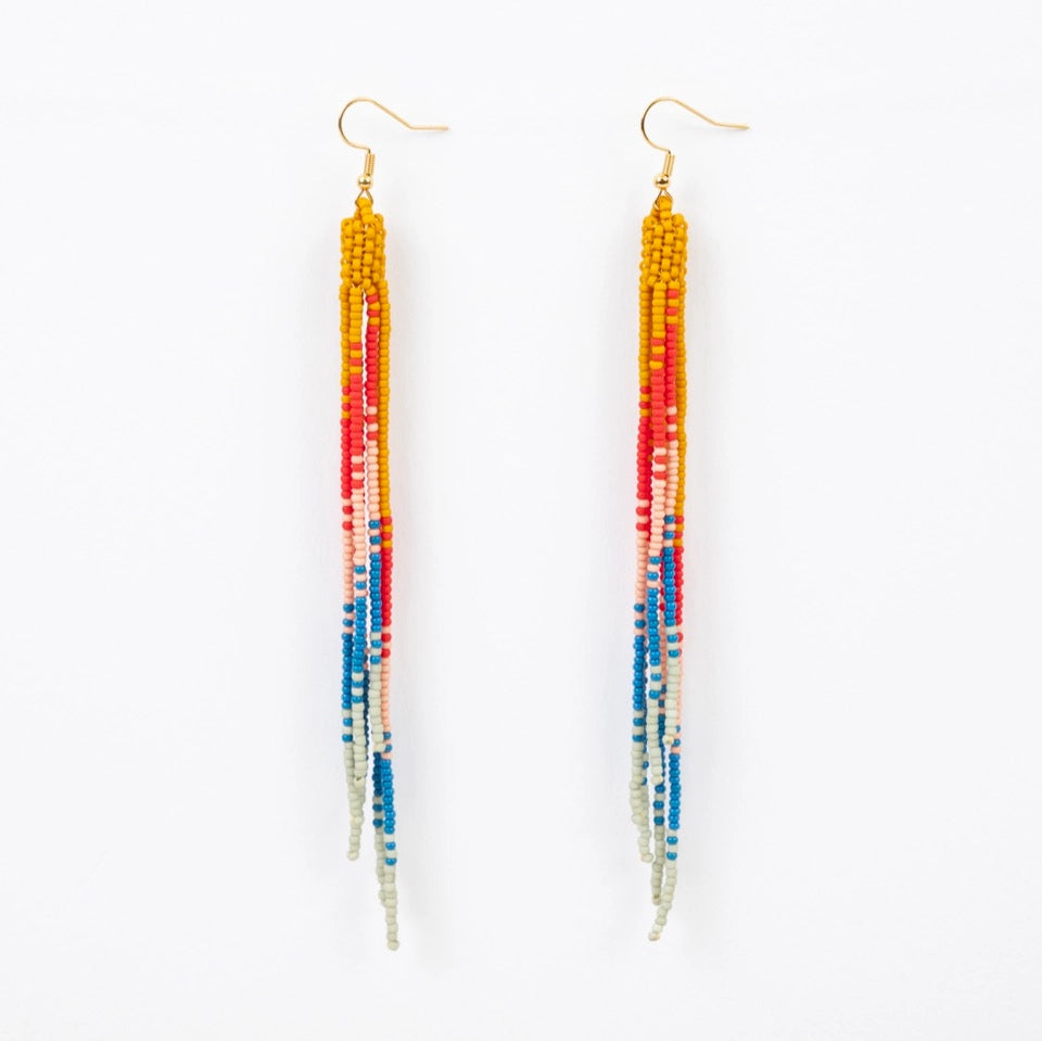 Ombre Fringe Duster Earrings