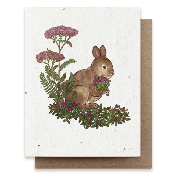 Rabbit Greeting Card