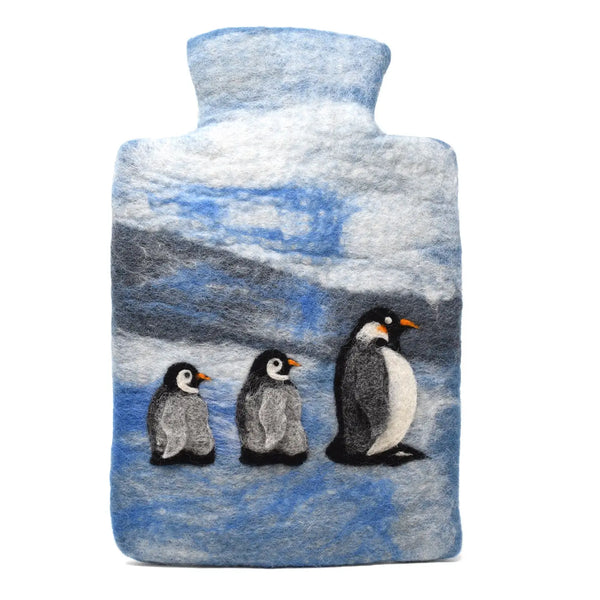 Penguin Felt Hot Water Bottles
