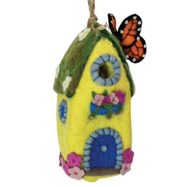 Monarch Cottage Birdhouse