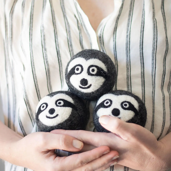 Sloth Trio Eco Dryer Balls