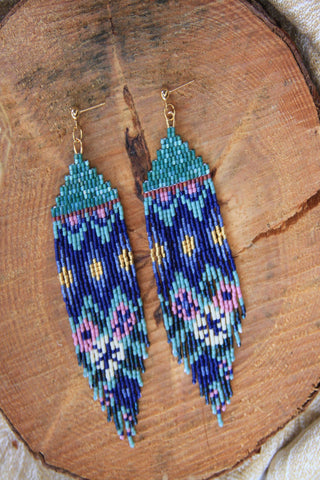 Huipil Fringe Earrings