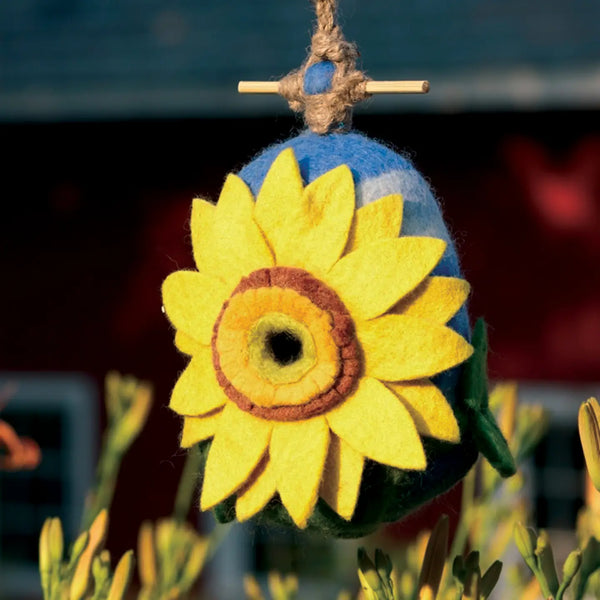 Sunflower Birdhouse