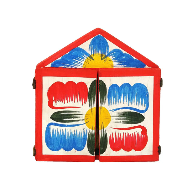 Wooden Nativity Retablo