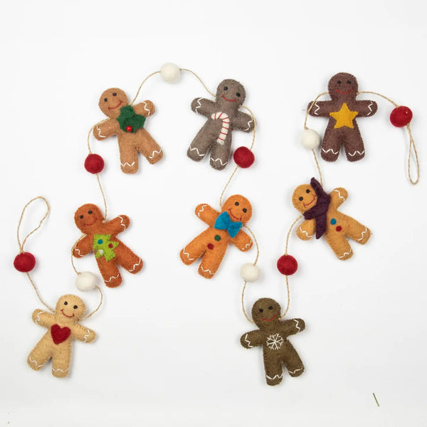 Gingerbread Man Garland