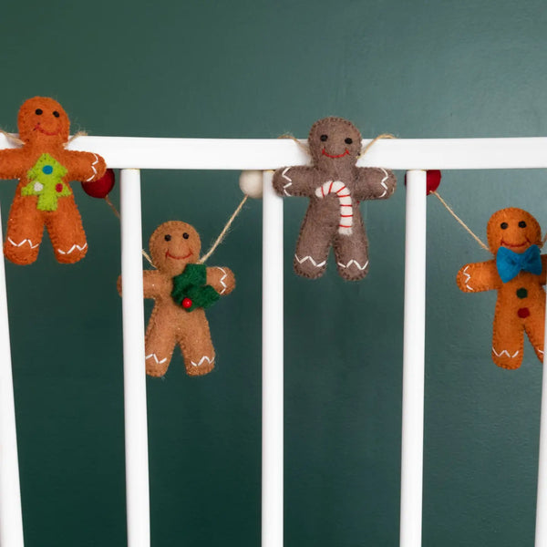 Gingerbread Man Garland