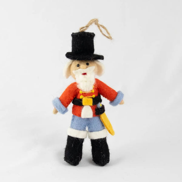 Felt Nutcrackers Ornaments