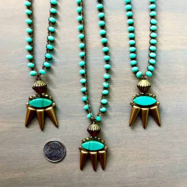 Empress Boho Crystal Necklace
