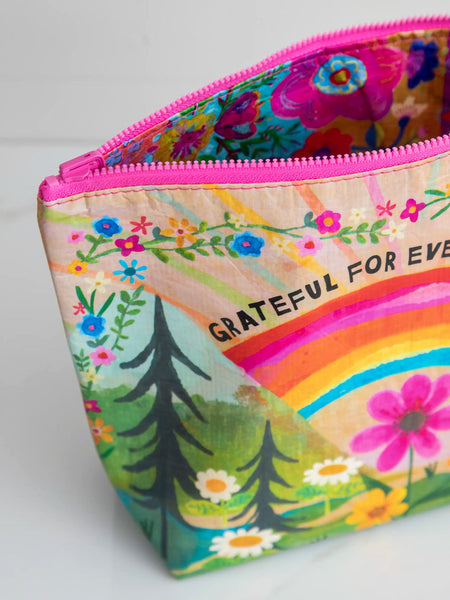Recycled Zipper Pouch