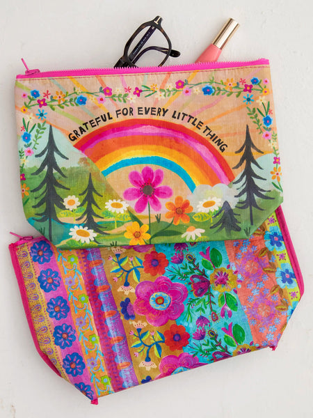Recycled Zipper Pouch