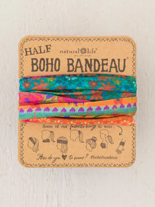 Bright Border Half Boho Bandeau