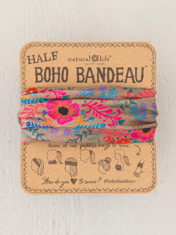 Mushroom Half Boho Bandeau