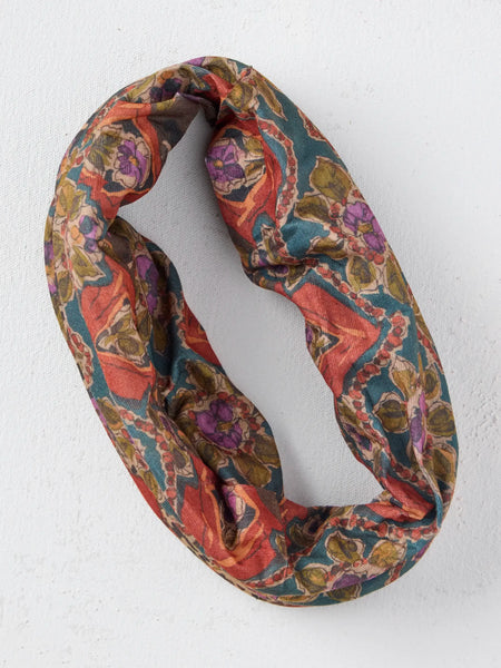 Brown Tuscany Border Full Boho Bandeau