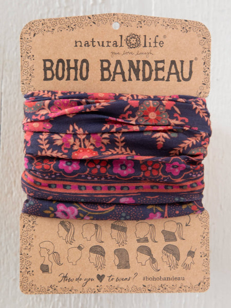 Indigo Willow Medallion Full Boho Bandeau