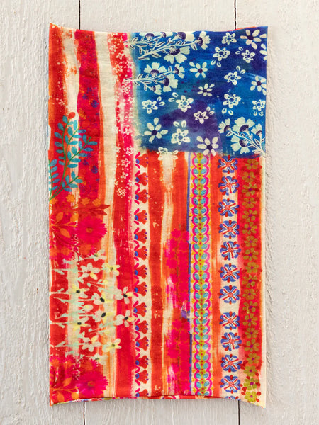 American Flag Full Boho Bandeau