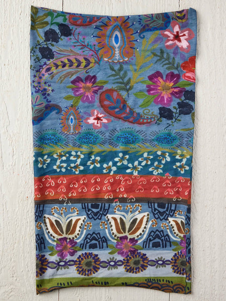 Femme Folk Teal Full Boho Bandeau
