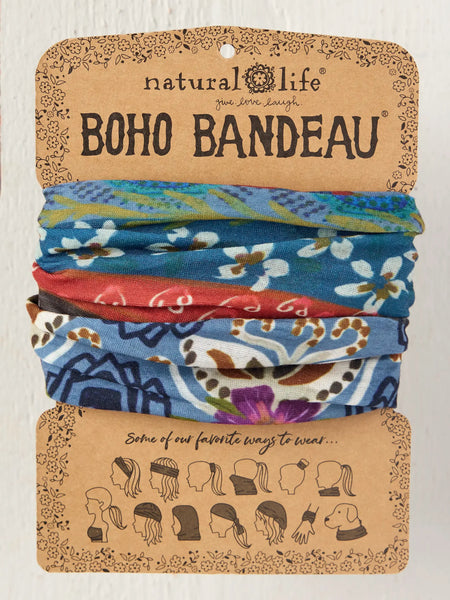 Femme Folk Teal Full Boho Bandeau