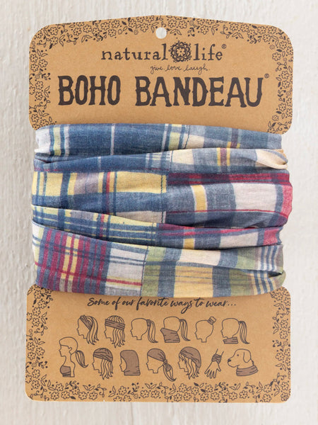 Greenfield Madras Multi Full Boho Bandeau