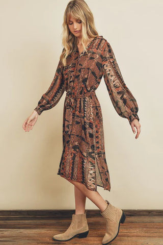 Fall Through Shirt Dress