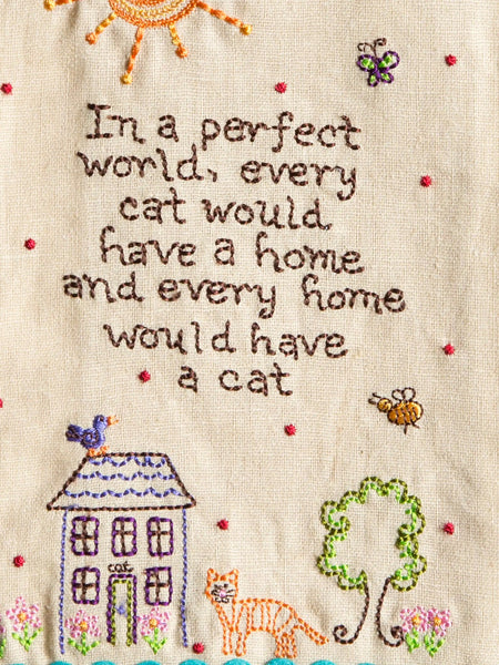Perfect World Towel- Cat