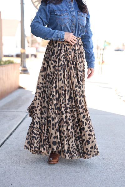 Leoparda Skirt