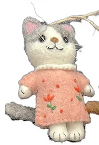 Anime Kitten Ornaments
