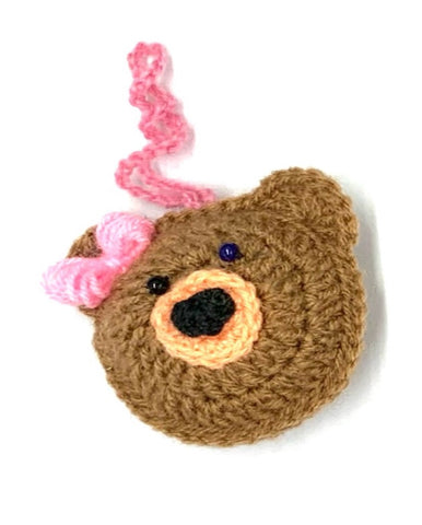 Knitted Bear Ornament