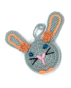Knitted Rabbit Ornament