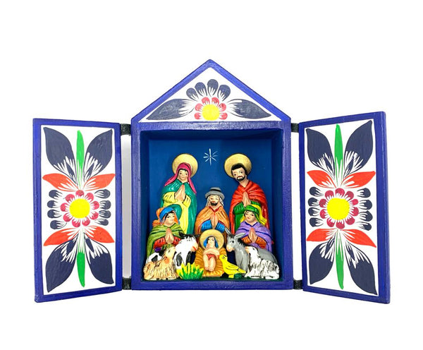 Original Nativity Retablo