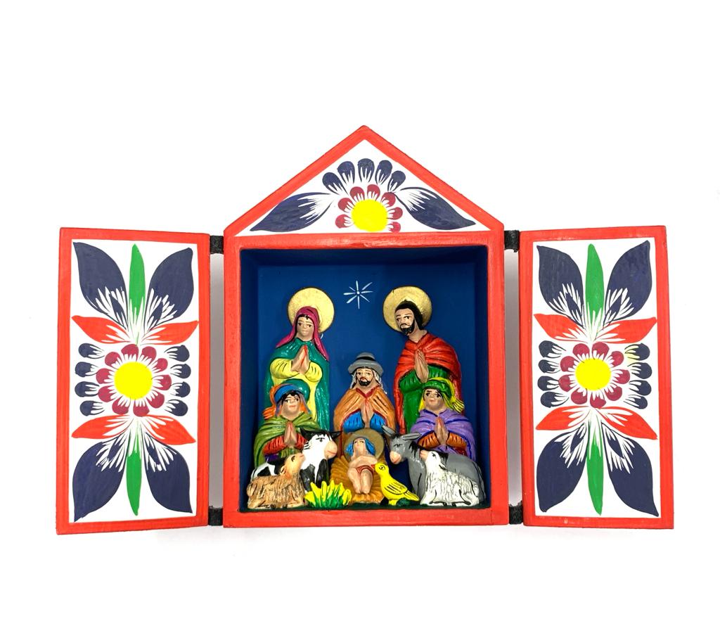 Original Nativity Retablo