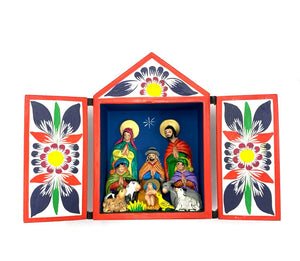 Original Nativity Retablo