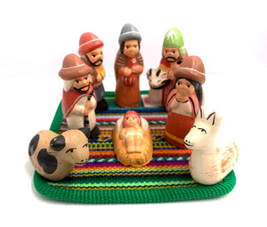 Carhuaz Nativity Set