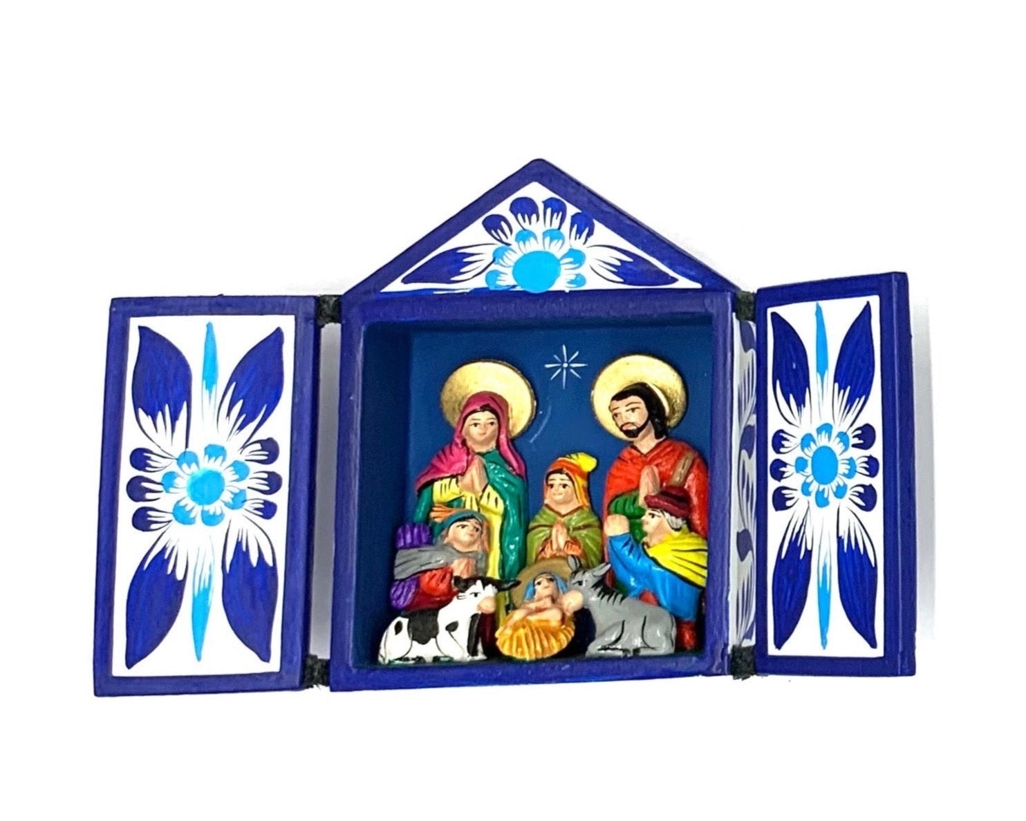 Traditional Nativity Retablo