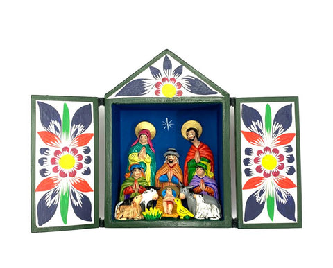 Original Nativity Retablo