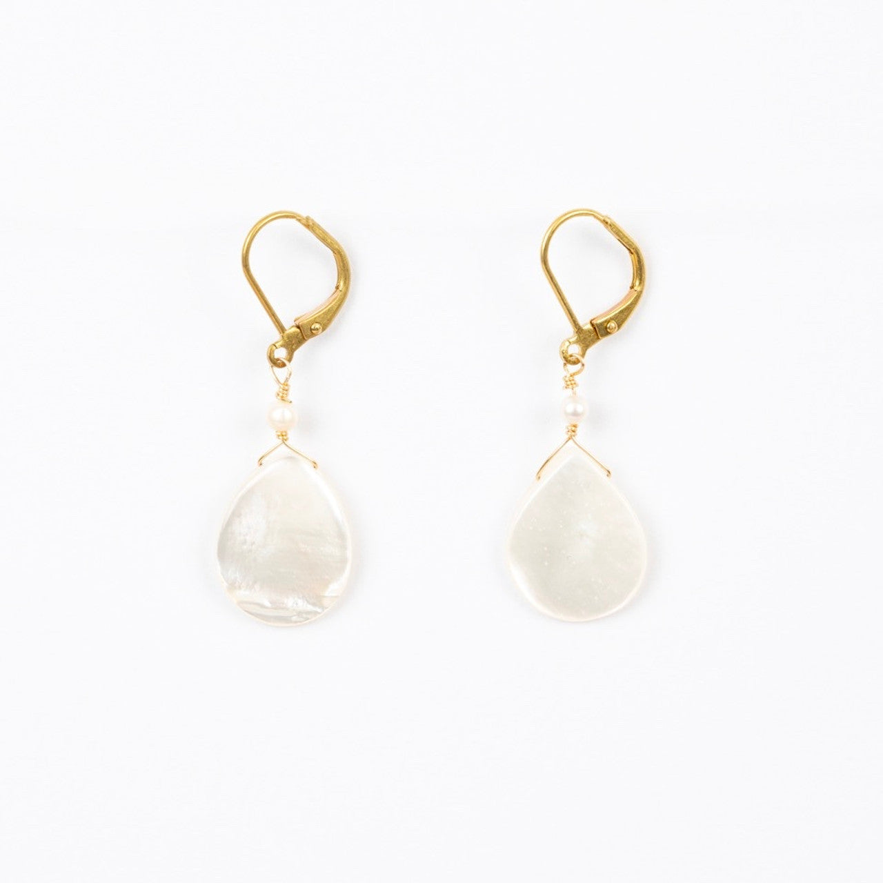 Shell Drop Earrings