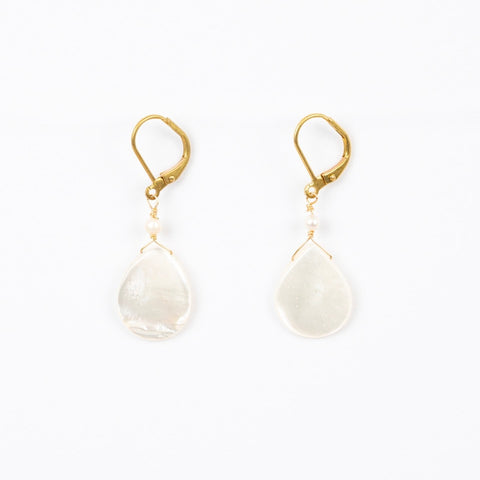 Shell Drop Earrings