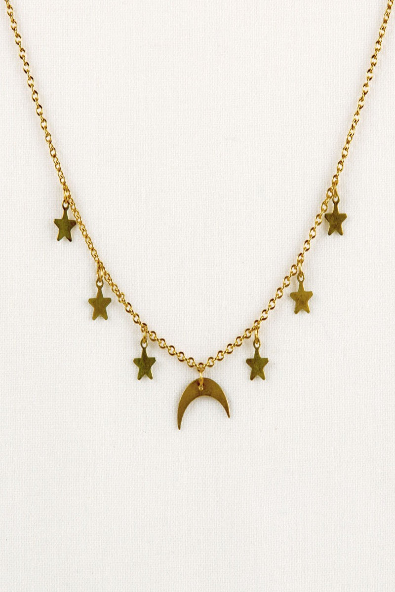 Moon & Stars Necklace