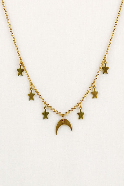Moon & Stars Necklace