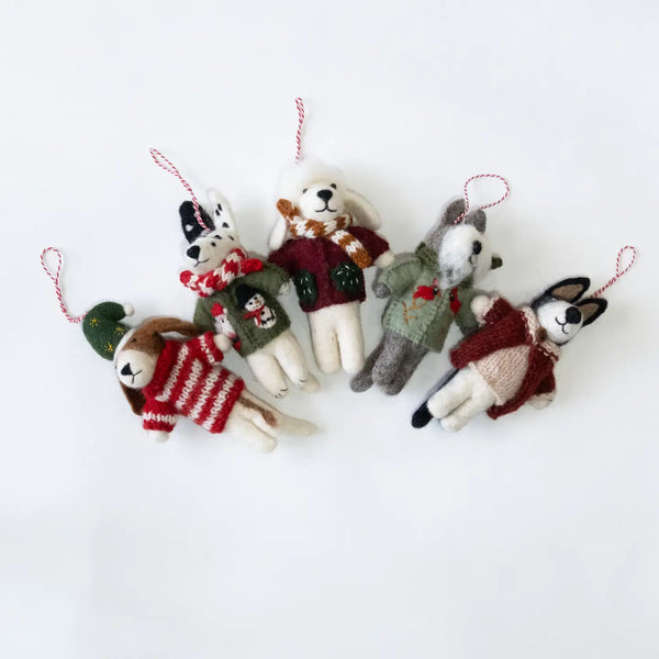 Handknit Sweater Ornament