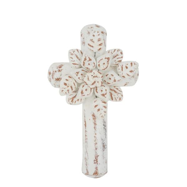 Destin Flower Wall Cross