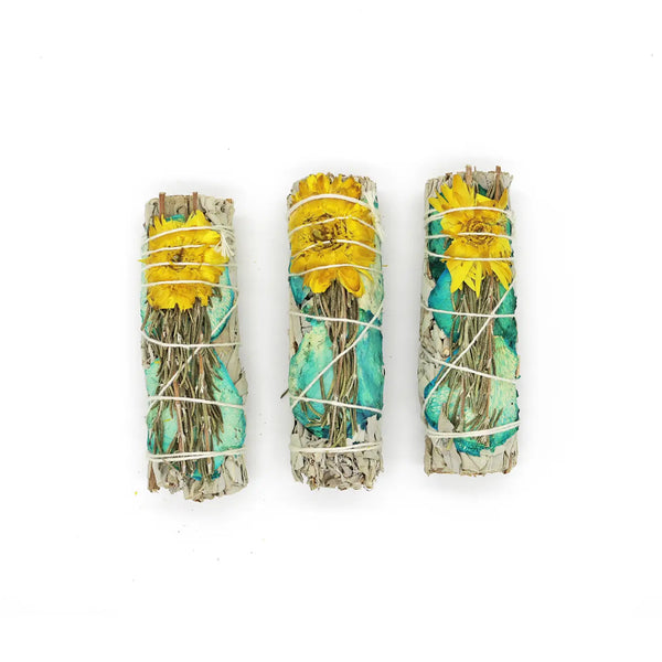 Sweet Success Floral White Sage Smudge Stick