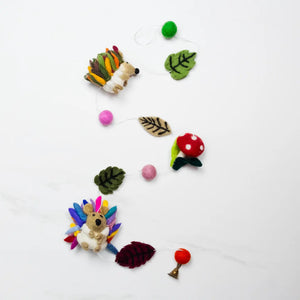 Rainbow Hedgehog Garland